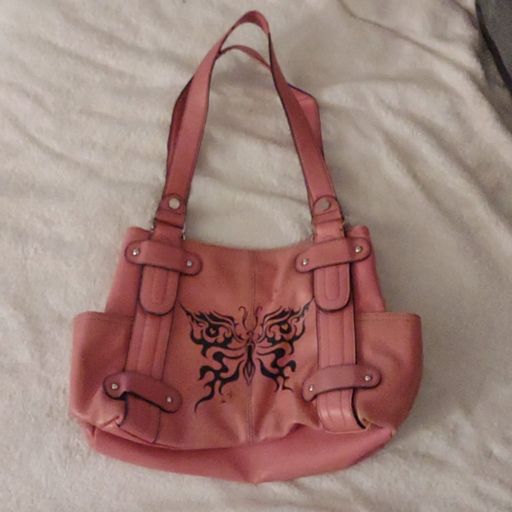 Y2K Tignanello Butterfly Purse
